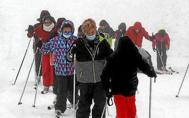 Una ma&ntilde;ana de la Semana Blanca de 2022.