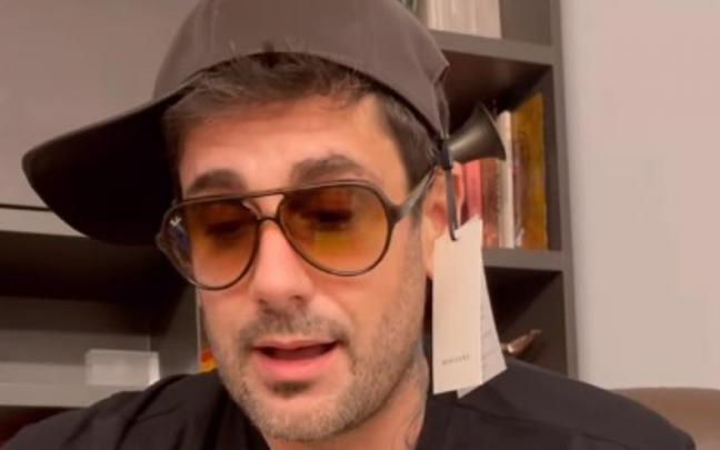 Melendi, durante el v&iacute;deo.