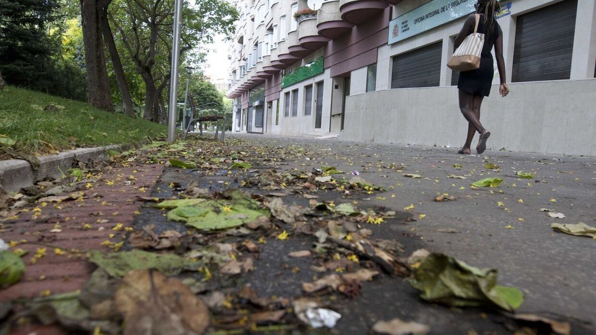 Calle Urbina, donde han tenido lugar los hechos