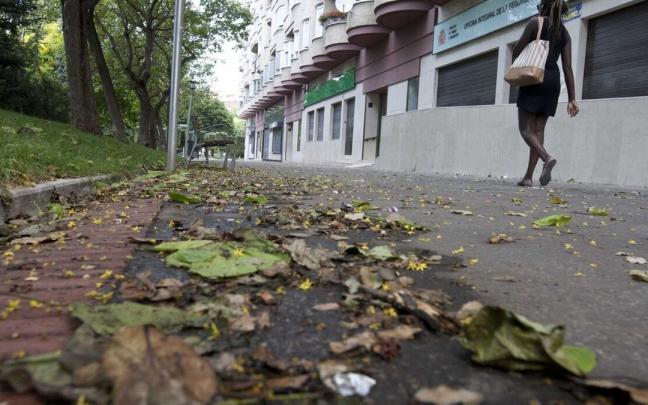 Calle Urbina, donde han tenido lugar los hechos