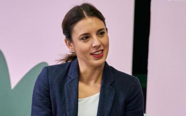 La ministra de Igualdad, Irene Montero.