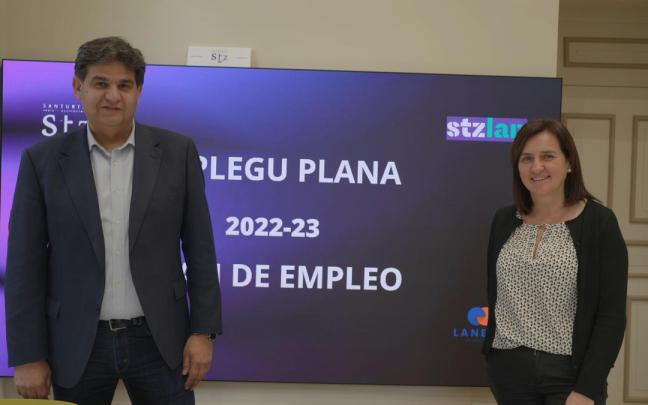 Juan Andrades y Aintzane Urkijo.