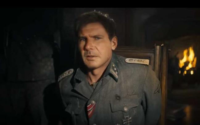 Harrison Ford rejuvenecido por ordenador en 'Indiana Jones y el Dial del Destino'