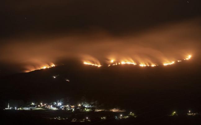 El incendio de Lobeira, en Ourense.