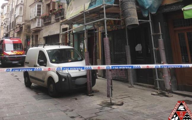 El veh&iacute;culo accidentado