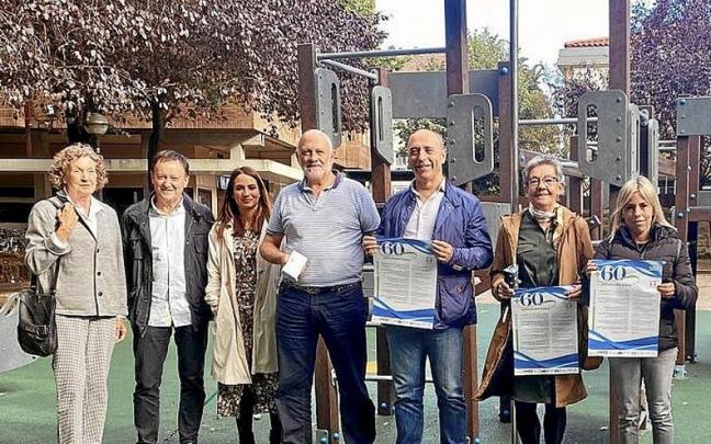 Acto presentaci&oacute;n de &lsquo;la semana +60&rsquo;. | FOTO: ZARAUZKO UDALA