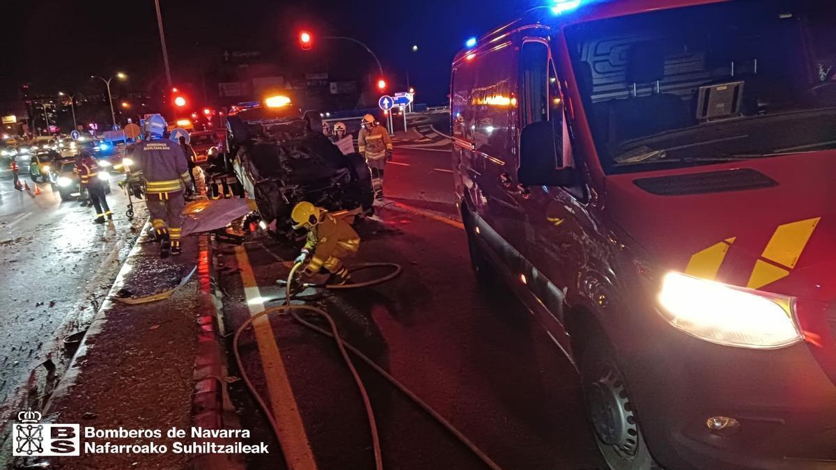 Imagen del lugar del accidente