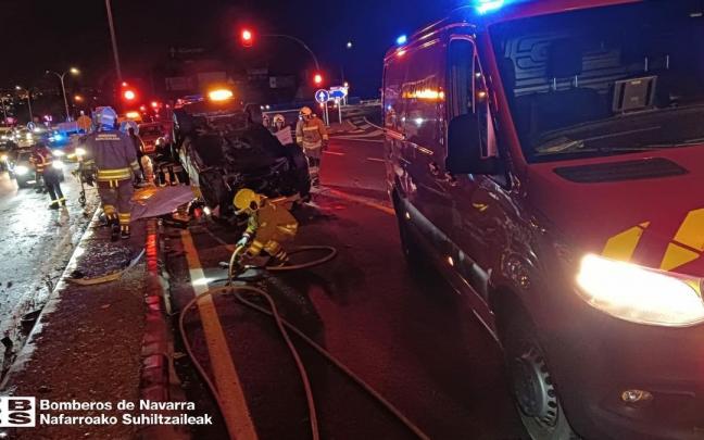 Imagen del lugar del accidente