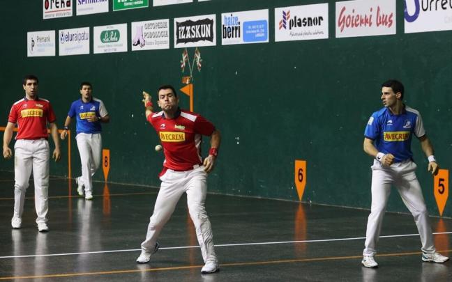 Erik Jaka y Aitor Aranguren fueron superiores a Altuna III-Tolosa en Urretxu. Erik Jaka y Aitor Aranguren fueron superiores a Altuna III-Tolosa en Urretxu.