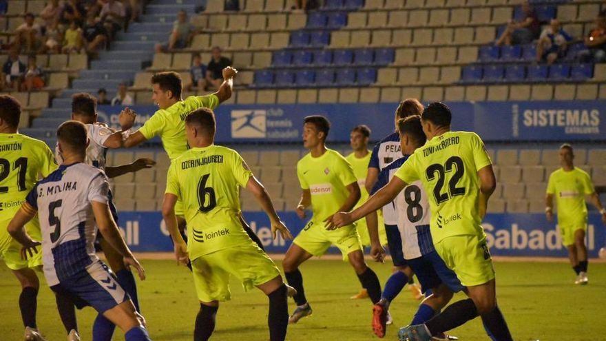 El Amorebieta no pudo pasar del empate ante el Sabadell