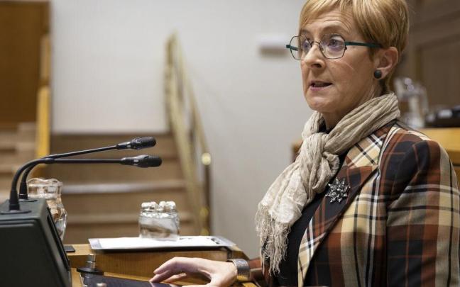 La consejera de Desarrollo Económico, Sostenibilidad y Medio Ambiente, Arantxa Tapia.