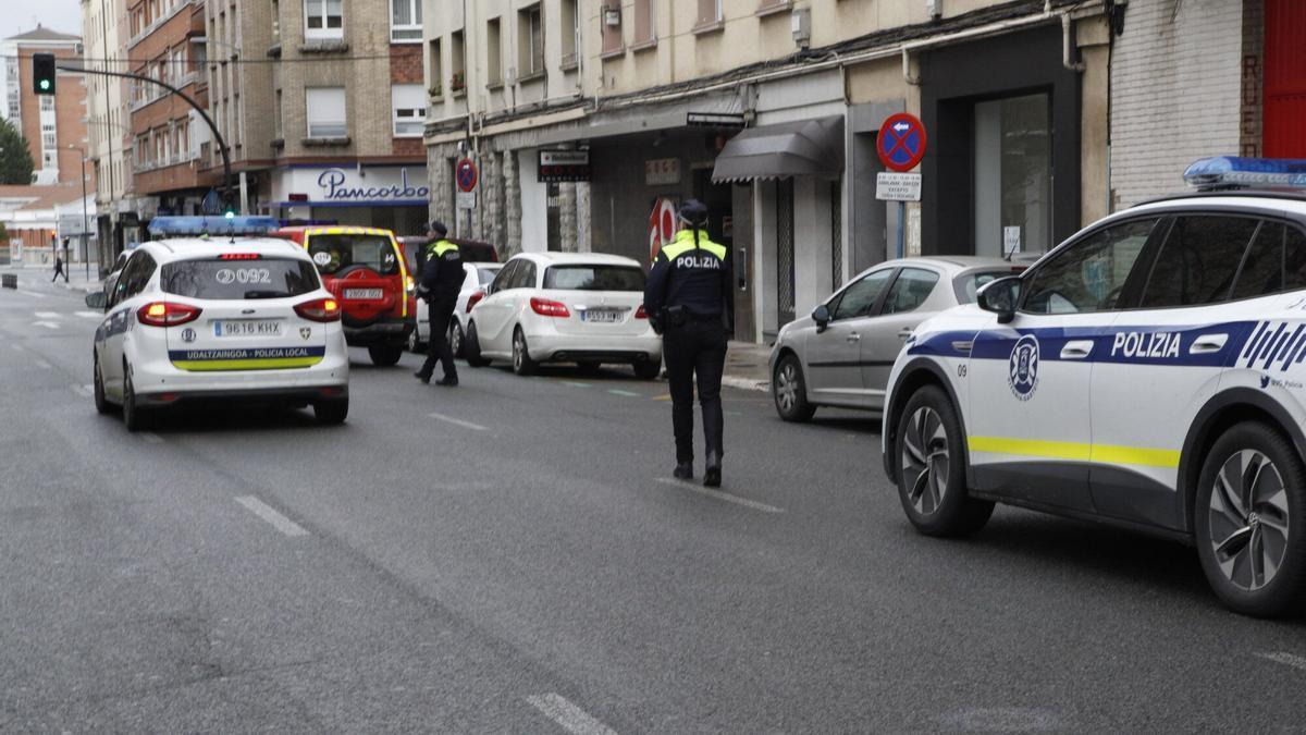 Agentes de la Policía Local de Vitoria