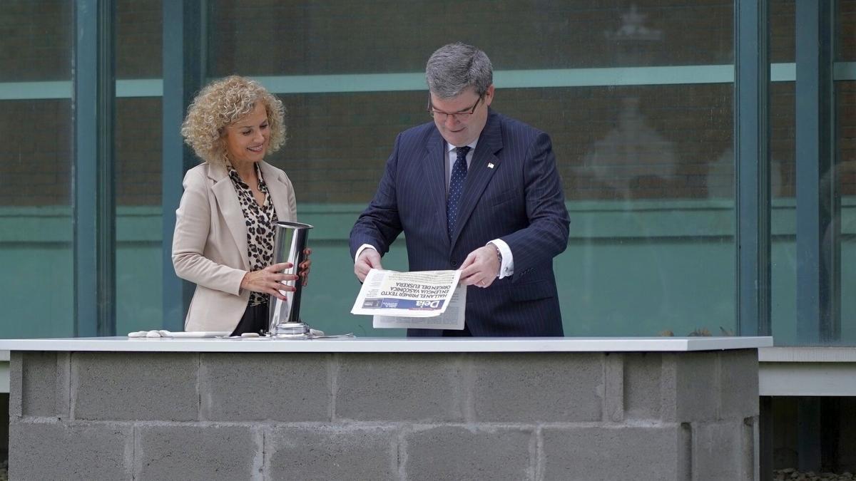 Colocan la primera piedra de las obras del proyecto de ampliación del Bellas Artes