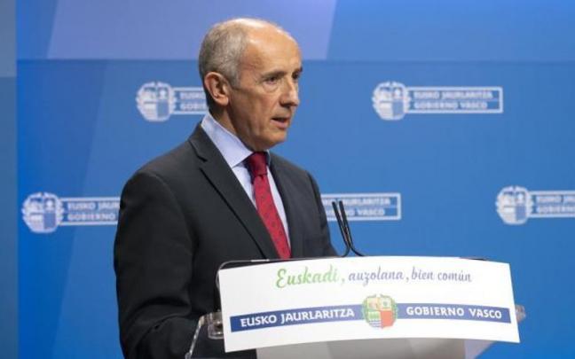 El consejero de Seguridad, Josu Erkoreka. El consejero de Seguridad, Josu Erkoreka.