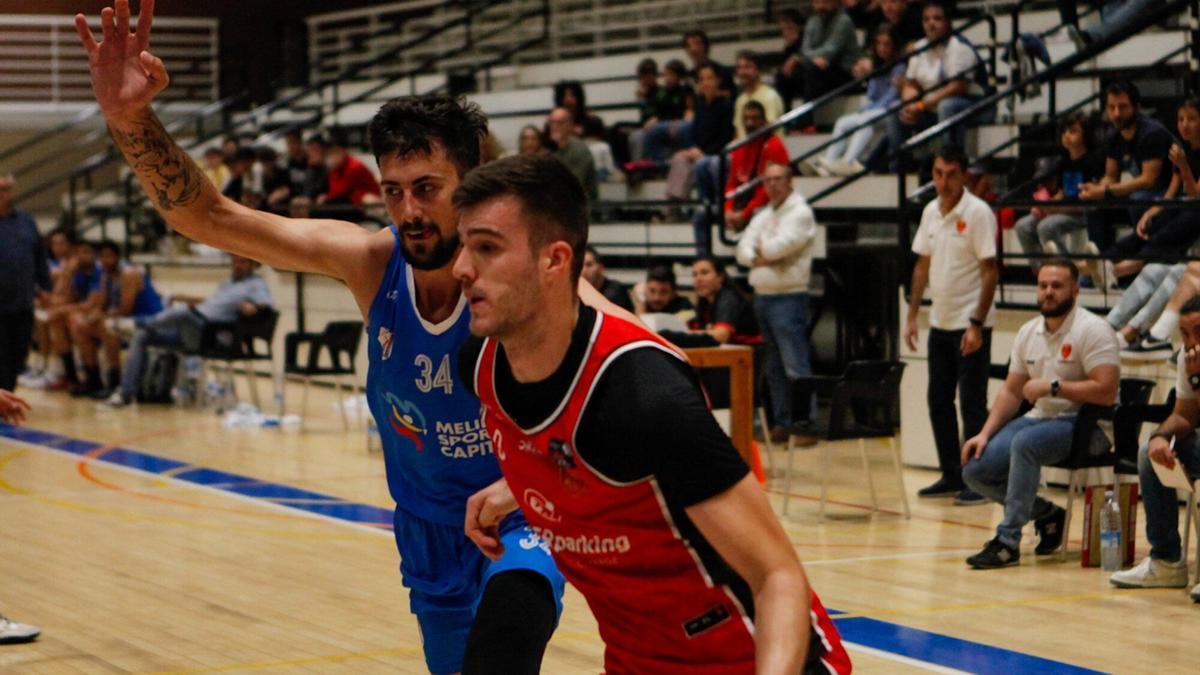 Urdiáin, en un partido anterior de Enerparking Basket Navarra