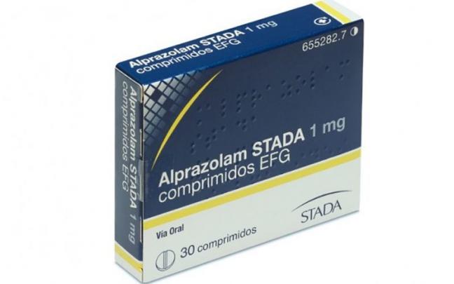 Alprazolan Stada 1mg, uno de los medicamentos retirados. Alprazolan Stada 1mg, uno de los medicamentos retirados.