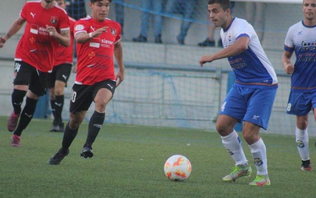 Maroto, en un lance del partido.