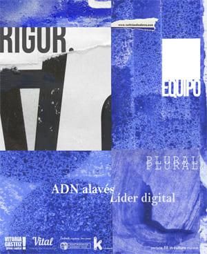 Contraportada del 18 aniversario de Diario de Noticias de Álava.