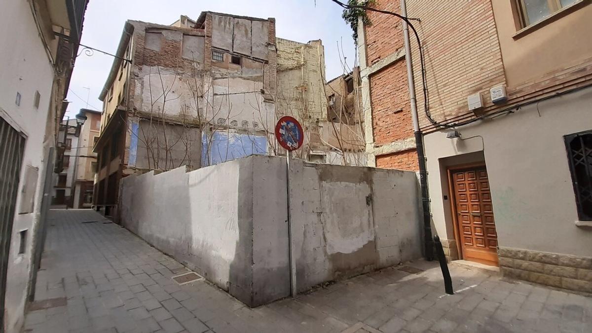 Imagen de archivo de la Calle San Julián de Tudela.