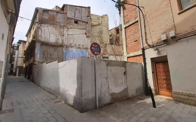 Imagen de archivo de la Calle San Juli&aacute;n de Tudela.