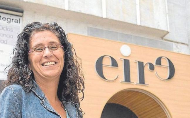 Marta Barcina, responsable del apartahotel Eire. | FOTO: JORGE MUÑOZ Marta Barcina, responsable del apartahotel Eire. | FOTO: JORGE MUÑOZ