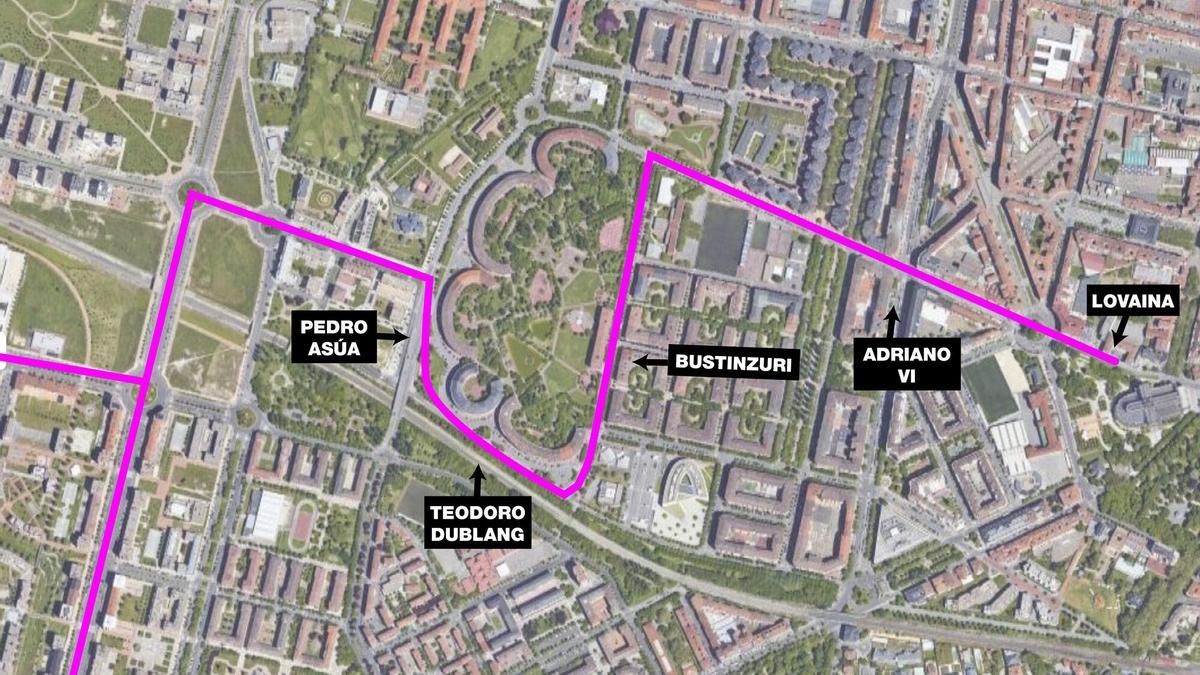 Por la calle Bustinzuri (80 puntos)