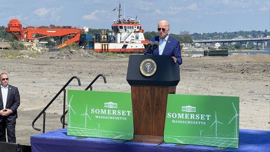 Joe Biden visita las instalaciones de Iberdrola en EE.UU.