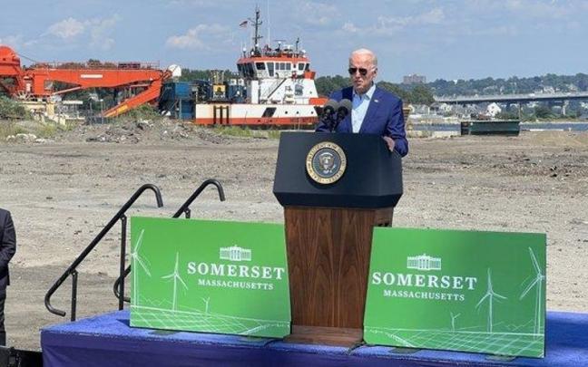 Joe Biden visita las instalaciones de Iberdrola en EE.UU.