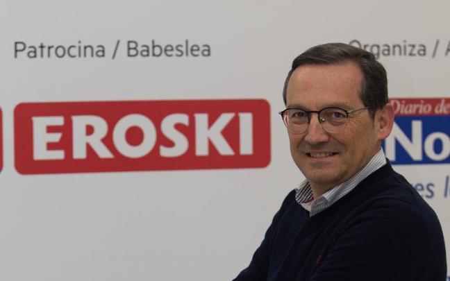 Luis Pablo, encargado de la gestión de compras de EROSKI. Luis Pablo, encargado de la gestión de compras de EROSKI.