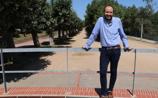 El portavoz socialista de Tudela, Ángel Sanz