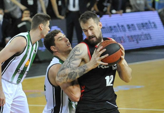 Balvin, en el partido contra el Juventut.