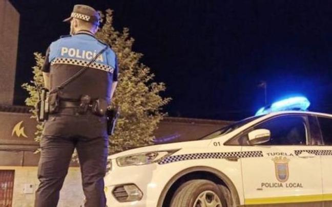 Patrulla de Polic&iacute;a Local de Tudela.