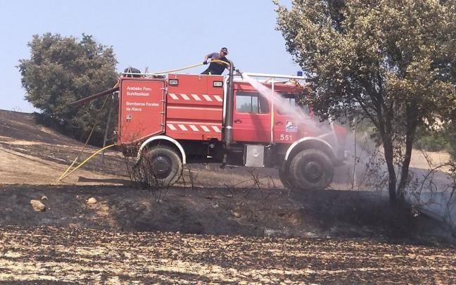 Trabajo preventivo de los Bomberos de Álava.