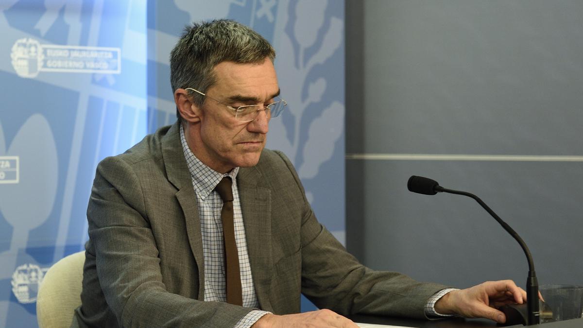 El secretario general de Transición Social y Agenda 2030, Jonan Fernández, ha presentado el informe sobre el cumplimiento de la Agenda 2030.