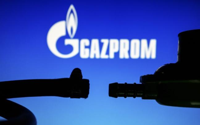Montaje de suministro de gas de Gazprom. Montaje de suministro de gas de Gazprom.