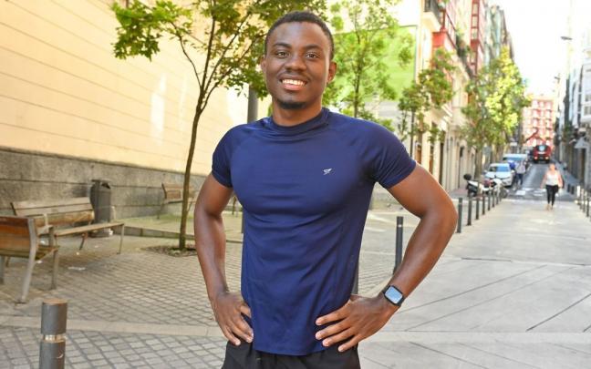 Obiang listo para salir a correr. Obiang listo para salir a correr.