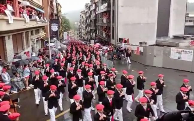 Alarde tradicional de Irun
