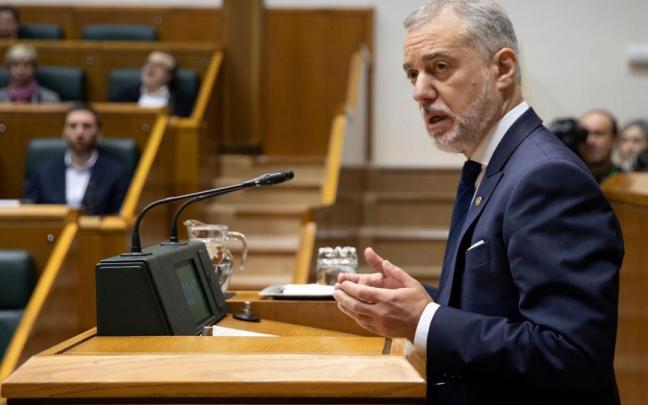 El lehendakari, I&ntilde;igo Urkullu.