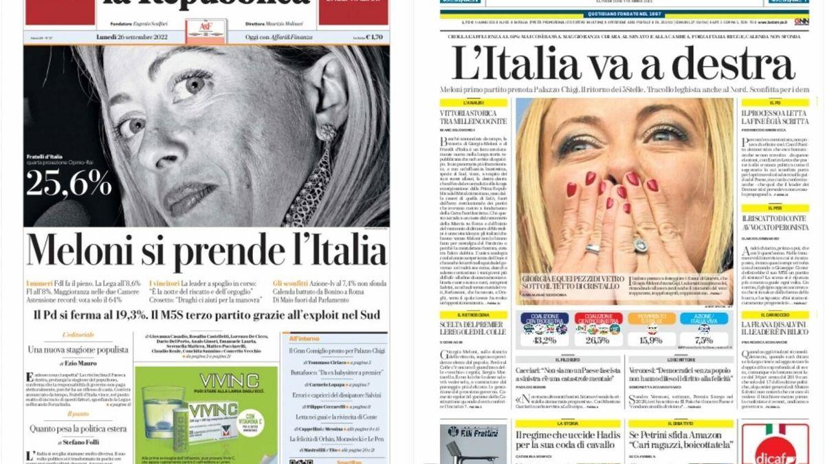 Así cuenta la prensa italiana la victoria de Melonia