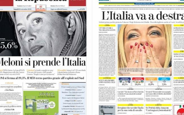 Así cuenta la prensa italiana la victoria de Melonia Así cuenta la prensa italiana la victoria de Melonia