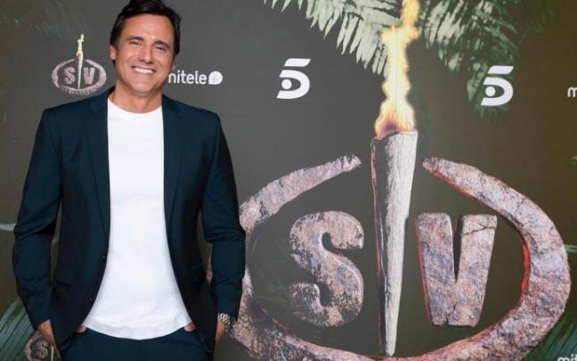 Ion Aramendi, antes del estreno de 'Supervivientes'. Ion Aramendi, antes del estreno de 'Supervivientes'.