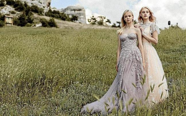 Vestidos de estilo vaporoso, una de las tendencias que anuncia Pinterest.