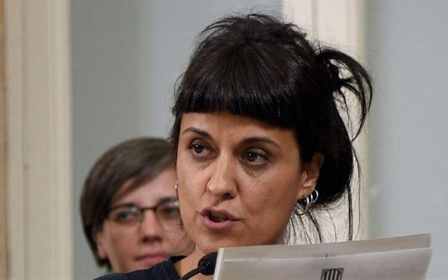 La exdiputada de la CUP Anna Gabriel, en una imagen de archivo.