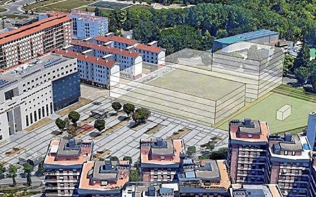 Recreaci&oacute;n de los dos nuevos edificios que contempla el proyecto.