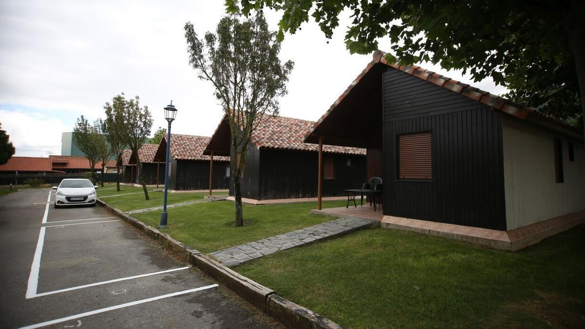 Bungalows del camping Iratxe de Ayegui.