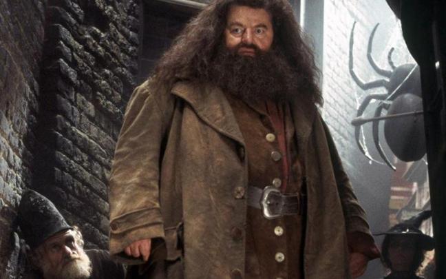Robbie Coltrane, Hagrid en la saga de Harry Potter.