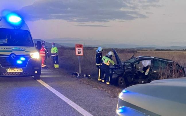 Estado del veh&iacute;culo tras salirse de la v&iacute;a