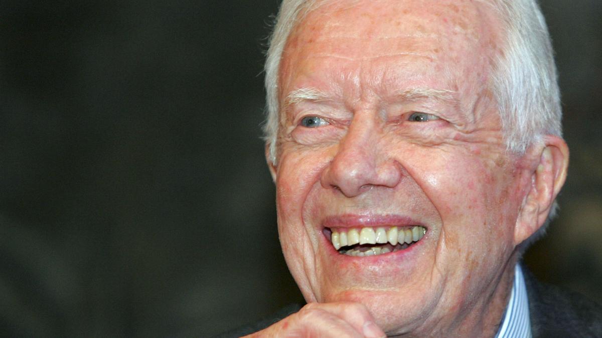 El expresidente Jimmy Carter.