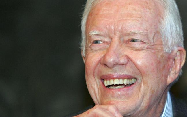 El expresidente Jimmy Carter.