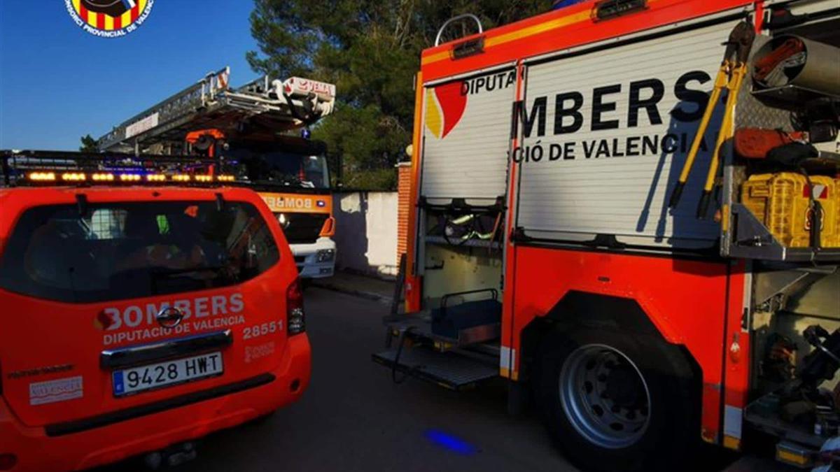 Unidades de los Bomberos de Valencia